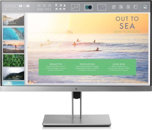 HP EliteDisplay E233 | 23" | svart/silver