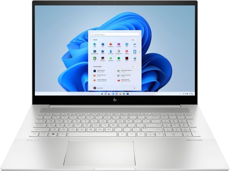 HP Envy 17-CR | i7-1260P | 17.3" | 16 GB | 1 TB SSD | FHD | iluminação do teclado | Win 11 Home | DE