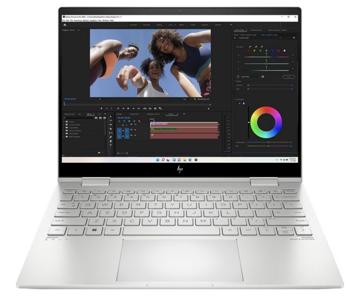 HP Envy x360 2-in-1 13-bf | i5-1230U | 13.3" | 16 GB | 512 GB SSD | WUXGA | silver | Win 11 Home | BE 1