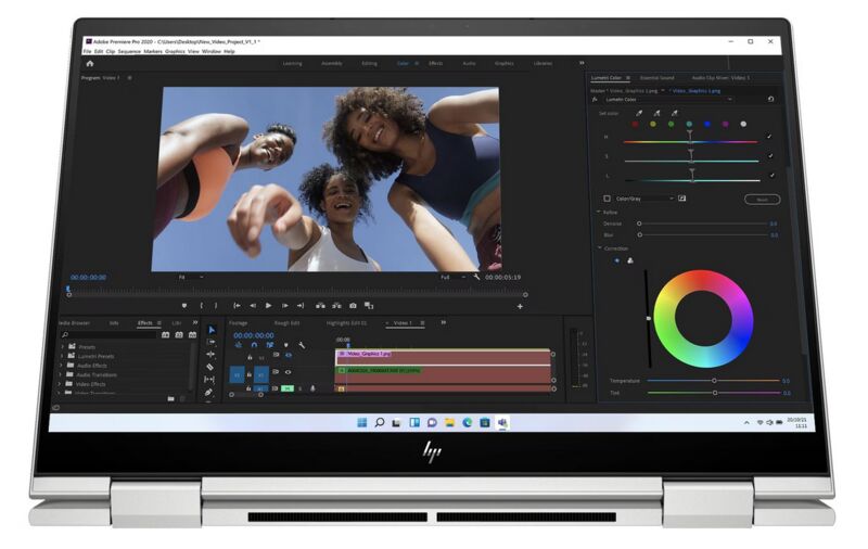 HP Envy x360 2-in-1 13-bf | i5-1230U | 13.3" | 16 GB | 512 GB SSD | WUXGA | silver | Win 11 Home | BE 2