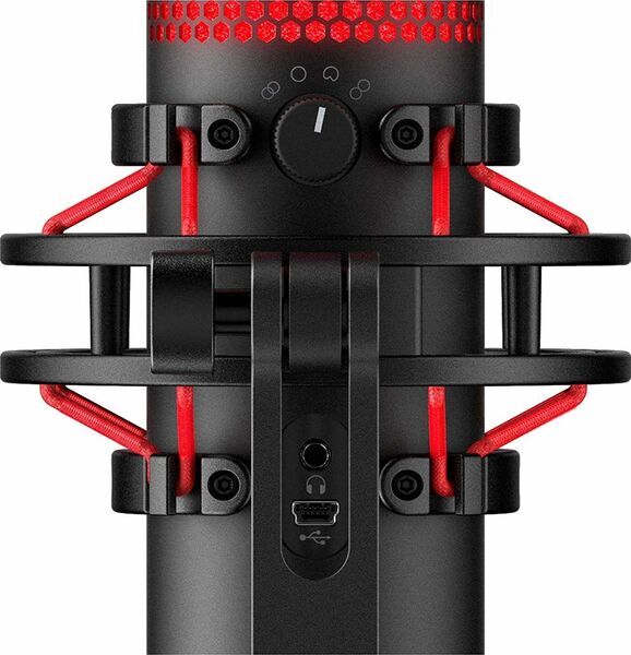 HP HyperX QuadCast | black/red 5