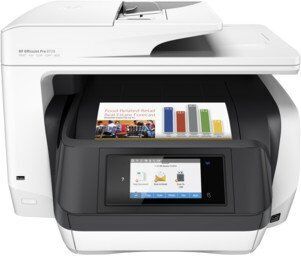 HP OfficeJet Pro 8730 e-All-in-One | weiß/schwarz 1