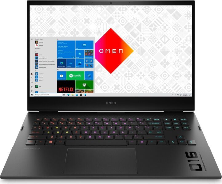 HP Omen 16-B0778NG | i7-11800H | 16.1" | 32 GB | 2 x 1 TB SSD | RTX 3070 | Win 11 Home | DE 5