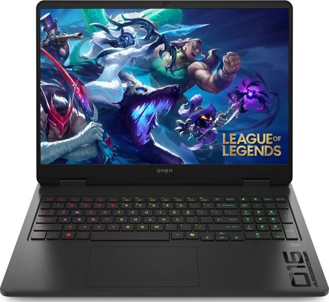 HP Omen Gaming 16-am | Core Ultra 7 255H | 16" | 24 GB | 2 TB SSD | RTX 5060 | sort | Win 11 Home | DE, image 1 of 6