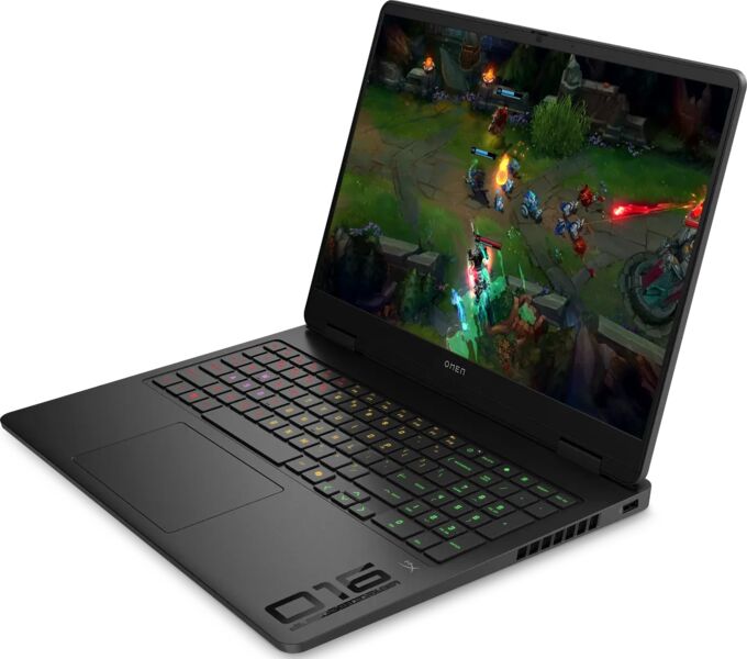 HP Omen Gaming 16-am | Core Ultra 7 255H | 16" | 24 GB | 1 TB SSD | RTX 5060 | schwarz | Win 11 Home | DE, image 4 of 6