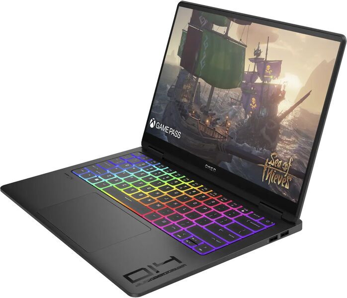 HP Omen Transcend 14-fb | Core Ultra 9 185H | 14" | 32 GB | 1 TB SSD | Rétroéclairage du clavier | RTX 4060 | noir | Win 11 Home | US, image 4 of 6