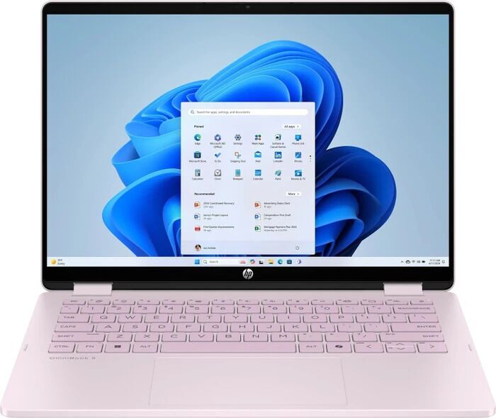 HP OmniBook 5 Flip 14-fp | Core 5 120U | 14" | 16 GB | 512 GB SSD | Backlit keyboard | pink | Win 11 Home | DE 1