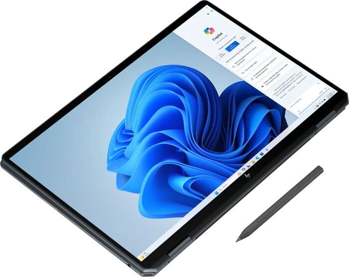 HP OmniBook Ultra Flip 14-fh | Core Ultra 7 258V | 14" | 32 GB | 1 TB SSD | 2880 x 1800 | FP | Stylus | grau | Win 11 Home | BE 5