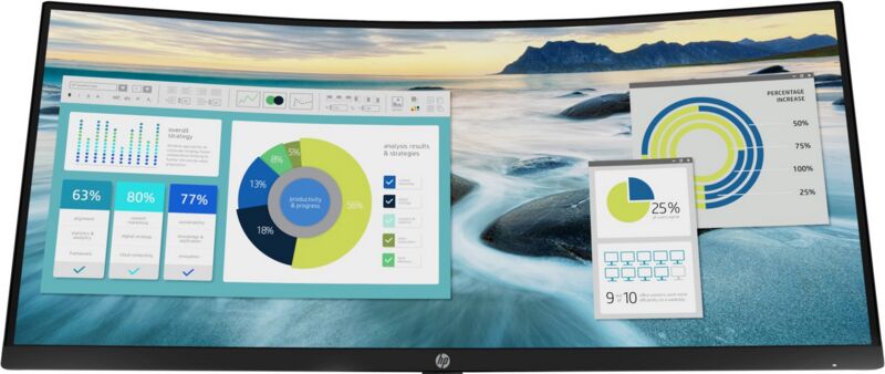 HP P34hc | 34" | schwarz 1