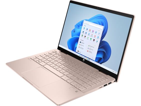 HP Pavilion x360 2-in-1 14-ek | i5-1235U | 14" | 8 GB | 512 GB SSD | Podświetlenie klawiatury | Kamera internetowa | Win 11 Home | różowe złoto | UK 4