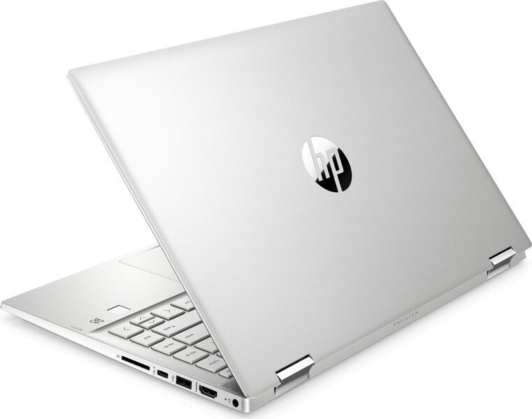 HP Pavilion x360 Convertible 14-dw | i3-1115G4 | 14" | 8 GB | 256 GB SSD | Webcam | Win 10 Home | sølv | DE 2