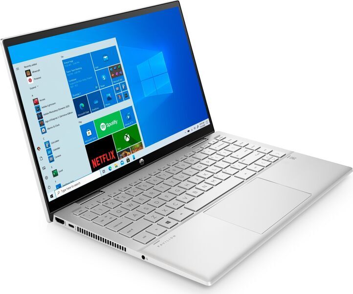 HP Pavilion x360 Convertible 14-dy | Pentium Gold 7505 | 14" | 8 GB | 128 GB SSD | Win 11 Home | DE 2