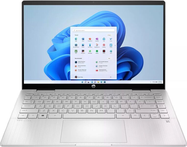 HP Pavilion x360 Convertible 14-ek | i7-1355U | 14" | 16 GB | 1 TB SSD | Webcam | Win 11 Pro | silver | NL 1