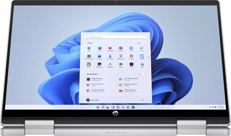 HP Pavilion x360 Convertible 14-ek | i7-1355U | 14" | 16 GB | 1 TB SSD | Webcam | Win 11 Pro | silver | NL 2