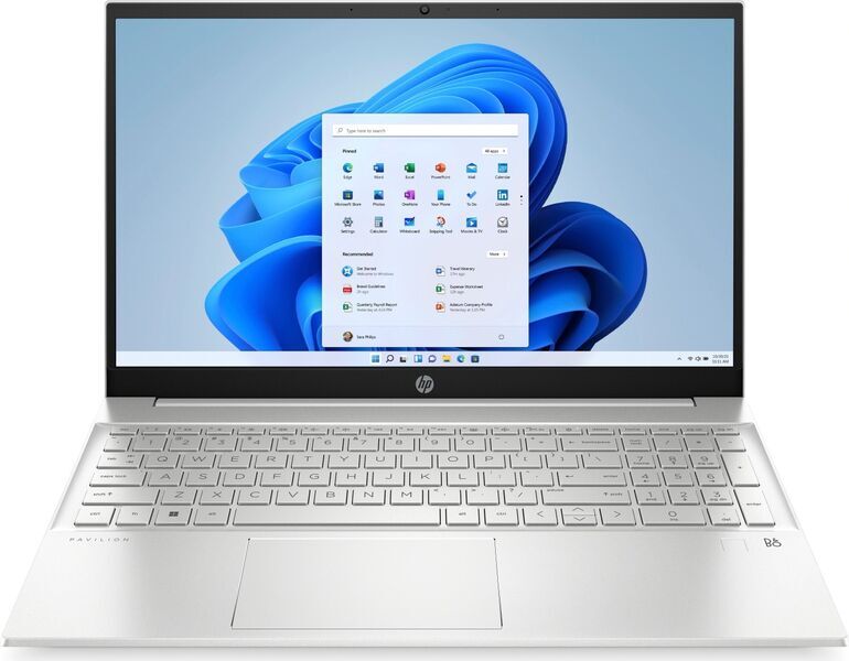 HP Pavilion 15-eh2153ng | Ryzen 5 5625U | 15.6" | 8 GB | 512 GB SSD | FP | Rasvjeta tipkovnice | Win 11 Home | ES 1