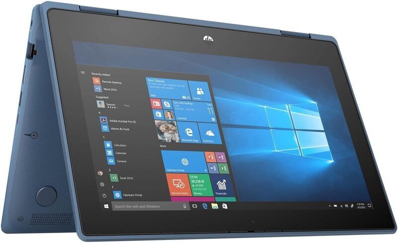 HP ProBook x360 11 G5 EE | N4100 | 11.6" | 4 GB | 128 GB SSD | Touch | Win 10 Pro | sininen | DE 2
