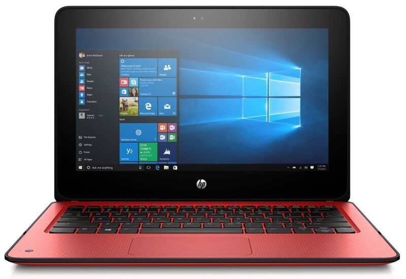 HP ProBook X360 11 G1 | Pentium N4200 | 11.6" | 8 GB | 256 GB SSD | Win 10 Pro | czerwony | DE