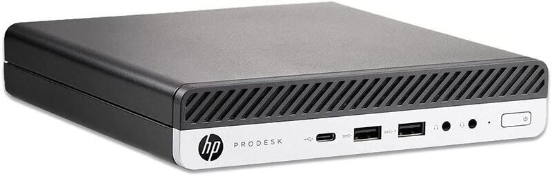 HP ProDesk 600 G3 DM | i5-6500T | 8 GB | 256 GB SSD | WiFi + BT | VGA | Win 10 Pro