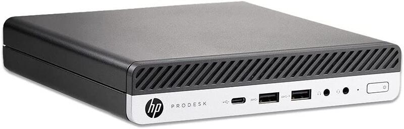 HP ProDesk 600 G3 DM, i5-6500T, 8 GB, 256 GB SSD
