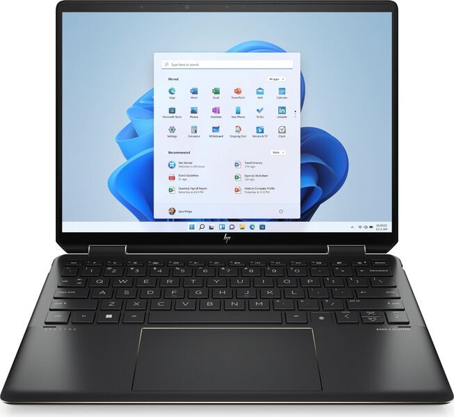 HP Spectre x360 2-in-1 14-EF | i7-1255U | 13.5" | 16 GB | 1 TB SSD | 3000 x 2000 | FP | Backlit keyboard | compatible stylus | Win 11 Home | black | US, image 1 of 6