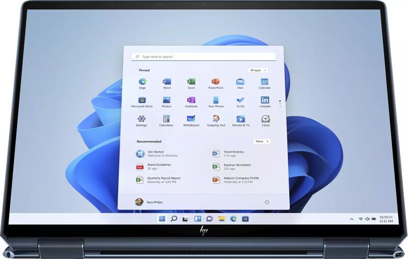 HP Spectre x360 2-in-1 14-EF | i5-1335U | 13.5" | 16 GB | 512 GB SSD | 1920 x 1280 | Backlit keyboard | blue | Win 11 Pro | NL 3