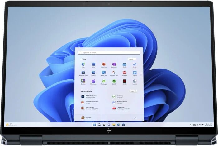 HP Spectre x360 2-in-1 14-EU | Core Ultra 5 125H | 14" | 16 GB | 1 TB SSD | 2880 x 1800 | FP | Stylo numérique | bleu | Win 11 Home | BE, image 5 of 6
