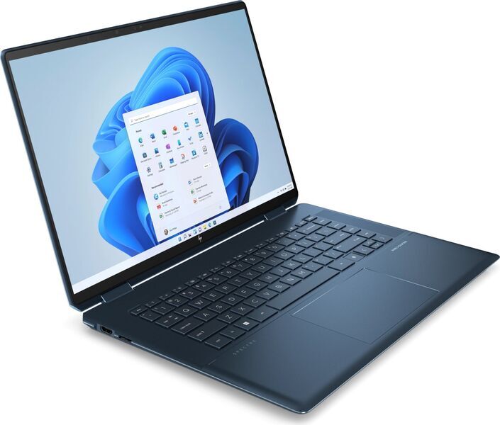 HP Spectre x360 2-in-1 16-F | i7-11390H | 16" | 16 GB | 512 GB SSD | 3072× 1920 | podsvícená klávesnice | Win 11 Home | modrá | DE 2