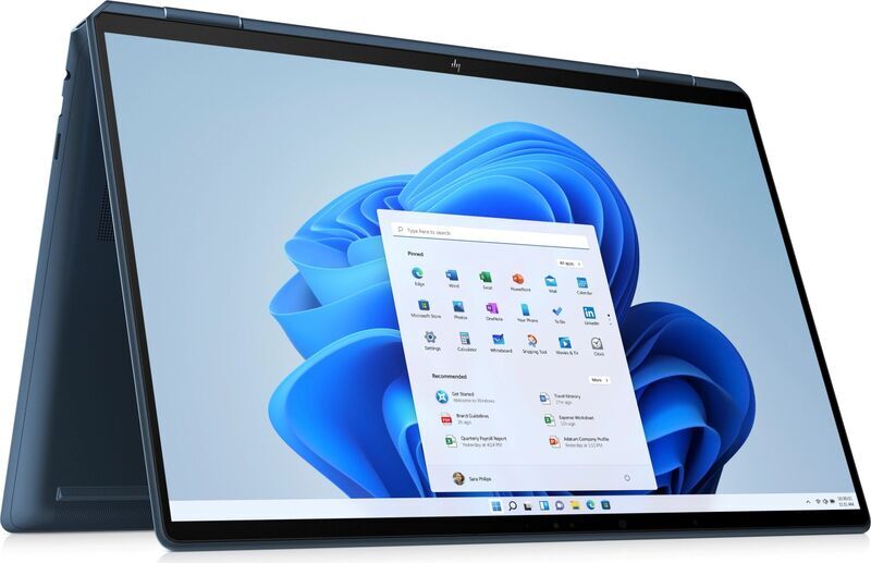 HP Spectre x360 2-in-1 16-F | i7-11390H | 16" | 16 GB | 512 GB SSD | 3840 x 2400 | FP | GeForce RTX 3050 | Win 11 Home | blue | FR 3