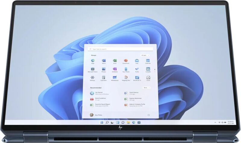 HP Spectre x360 2-in-1 16-F | i7-1360P | 16" | 32 GB | 1 TB SSD | 3840 x 2400 | FP | Taustavalaistu näppäimistö | sininen | Win 11 Pro | PL 2