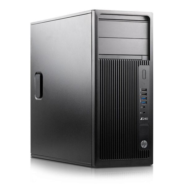 HP Z240 Tower Workstation | Intel 6th Gen | i7-6700 | 32 GB | 512 GB SSD | Quadro K2200 | Win 10 Pro