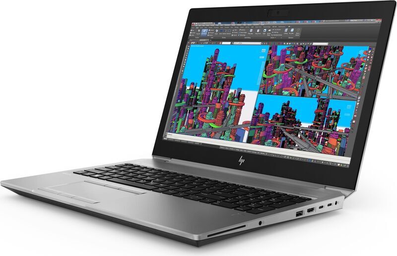 HP ZBook 15 G5 | i7-8850H | 15.6" | 32 GB | 512 GB SSD | FHD | P1000 Mobile | Webcam | Win 11 Pro | ES, image 3 of 6