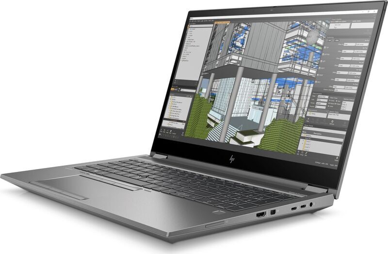 HP ZBook Fury 15 G7 | i7-10850H | 15.6" | 16 GB | 512 GB SSD | Kamera internetowa | Quadro T2000 | Win 11 Pro | DE 3