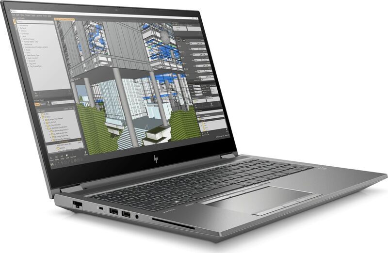HP ZBook Fury 15 G8 | i7-11850H | 15.6" | 64 GB | 512 GB SSD | RTX A2000 | FP | FHD | Win 11 Pro | US 3