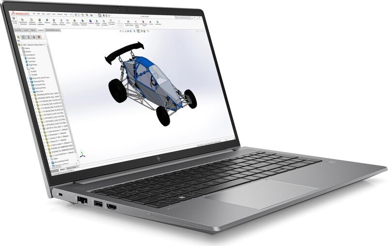 HP ZBook Power G9 | i7-12700H | 15.6" | 16 GB | 512 GB SSD | FP | T600 | Win 11 Pro | DE 2