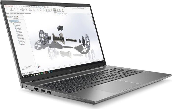 HP ZBook Studio G7 | i7-10850H | 15.6" | 32 GB | 1 TB SSD | FHD | FP | Tastaturbeleuchtung | Nvidia RTX 3000 Mobile | Win 11 Home | DE 3