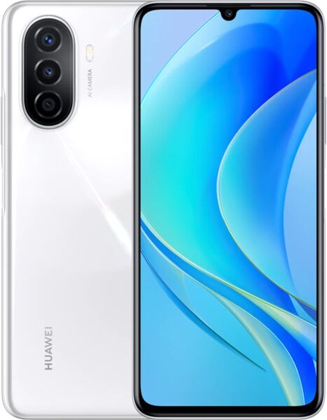 Huawei Nova Y70 | 4 GB | 128 GB | Dual-SIM | Pearl White, image 1 of 5