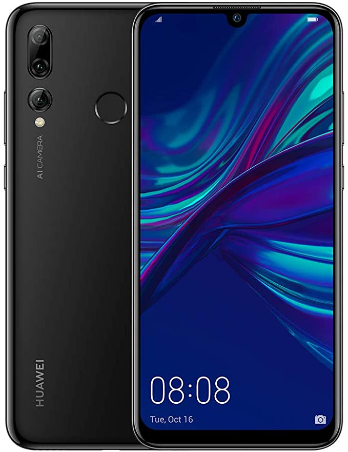 Custodia Per Huawei P Smart+ 2019 Con Delfini: Trasparente TPU Antiurto, Sottile
