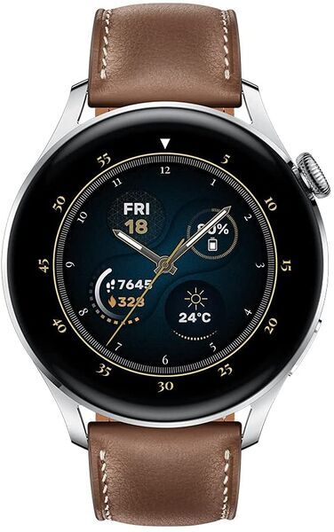 Huawei Watch 3 Classic (2021) | sølv | brun 2