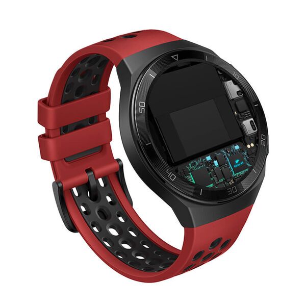 Huawei Watch GT 2e (2020) | 46 mm | black | Sport Band red 3