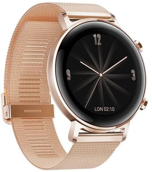 Huawei Watch GT 2 Elegant (2019) | 42 mm | gold | Milanaise Armband gold 2
