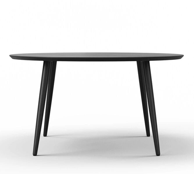 Hubert Couchtisch Schwarz Ø 90cm | schwarz, image 1 of 2