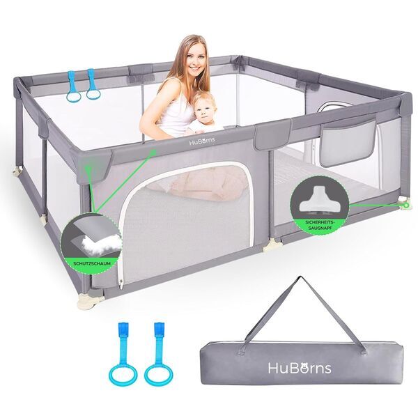 Huborns Laufstall | grey 1