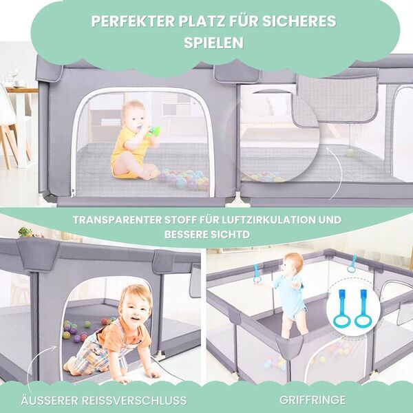 Huborns Laufstall | grey 2