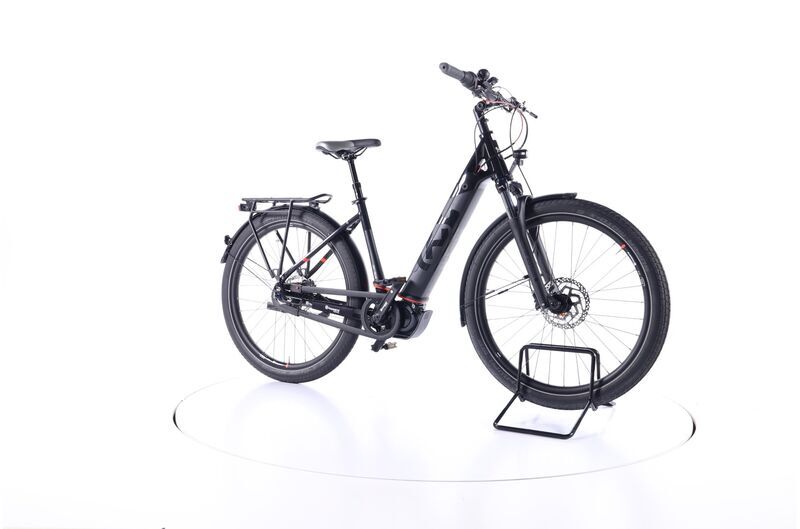 Husqvarna Gran Urban 4 CB (2021) | Tiefeinsteiger | schwarz/rot | 27.5" | S | 100 - 500 km 2