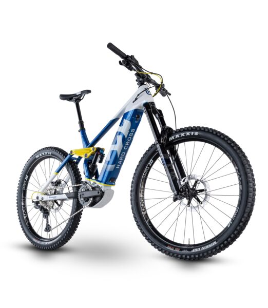 Husqvarna Hard Cross 8 (2021) | Diamond | blue/white/yellow | 27.5 " | 44 cm | 100 - 500 km | Shimano EP10 | Simplo Core S3 1