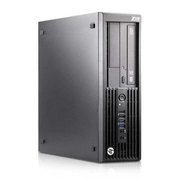 HP Z230 SFF Workstation | Intel 4th Gen | i5-4570 | 8 GB | 256 GB SSD | Win 10 Pro