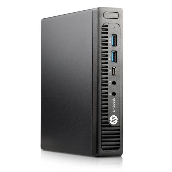 HP EliteDesk 800 G2 DM (USFF) | Intel 6th Gen | i5-6500T | 8 GB | 128 GB SSD | Win 10 Pro