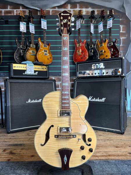 Ibanez AF105 Natural Hollow Body 2006 Electric Guitar | Natural, image 1 of 5