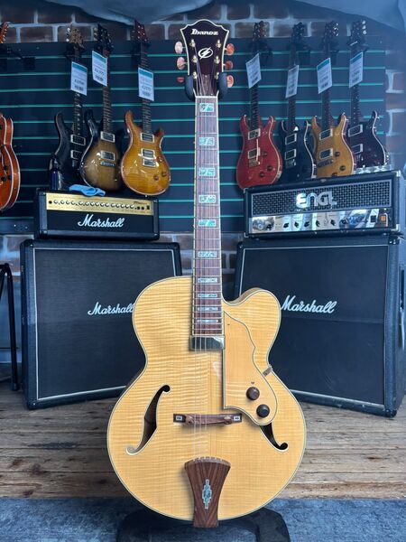 Ibanez AF105F Natural Hollow Body 2006 Electric Guitar | Natural, image 1 of 5