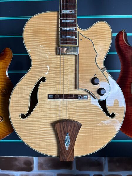 Ibanez AF105F Natural Hollow Body 2006 Electric Guitar | Natural, image 2 of 5